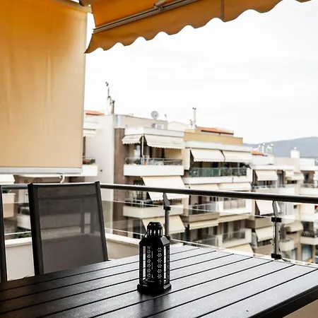 Spacious 3-bedroom With Wifi, Ac In Charming Kalamaria - Mountain View Apartament Salonic