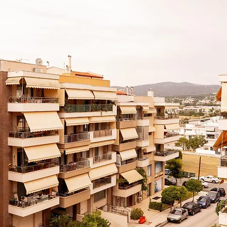 Spacious 3-bedroom With Wifi, Ac In Charming Kalamaria - Mountain View Daire Selanik