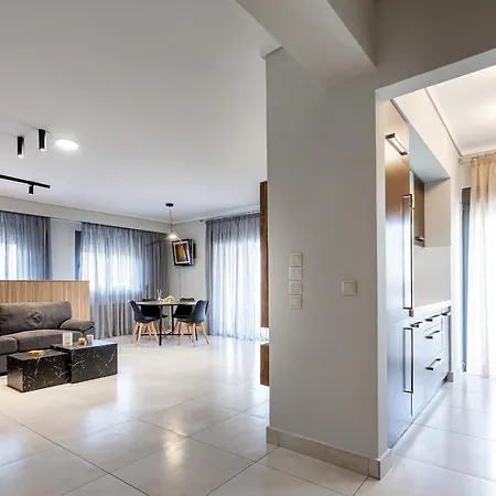 Appartement Spacious 3-bedroom With Wifi, Ac In Charming Kalamaria - Mountain View *